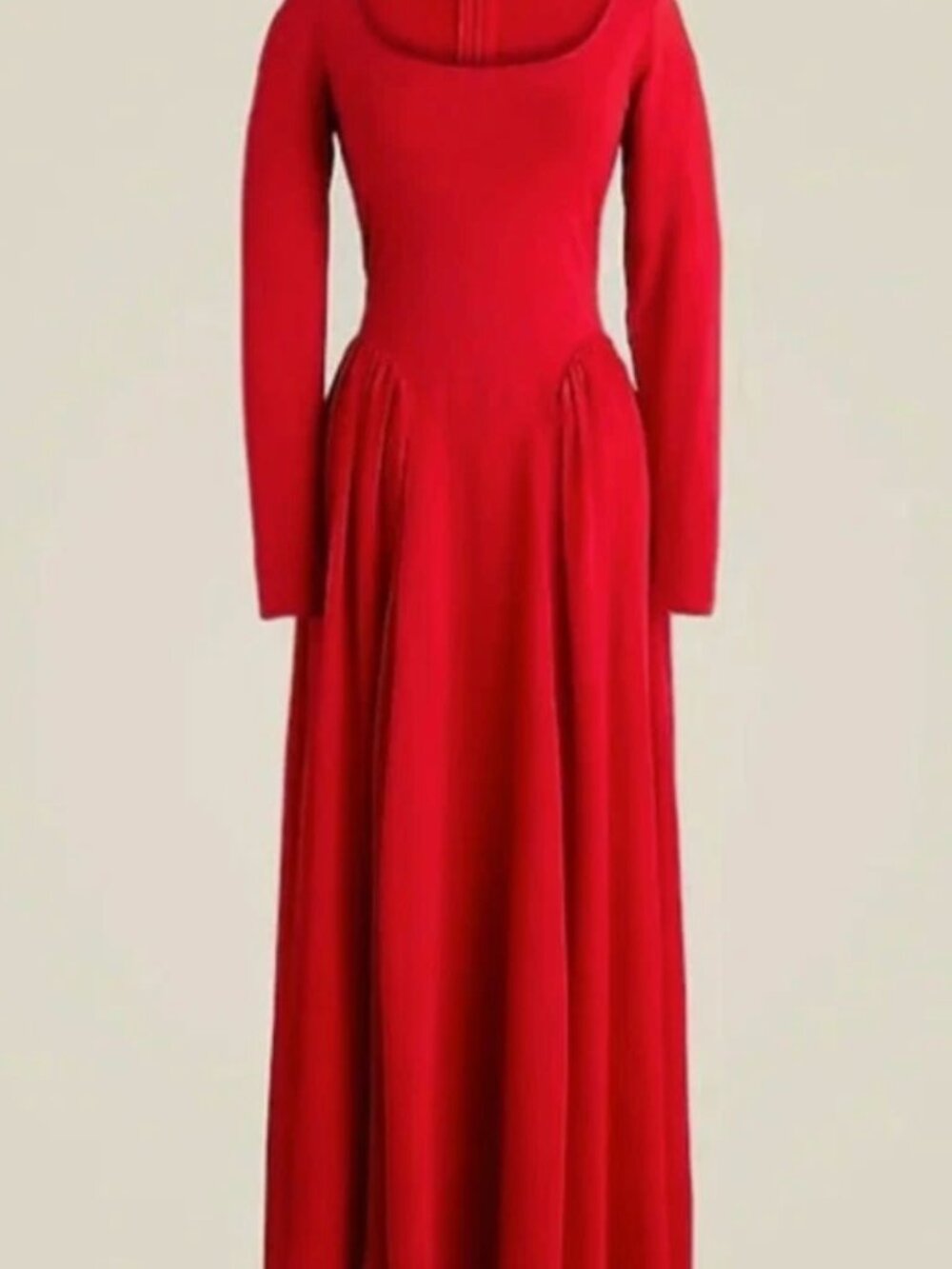 NWT J.Crew Red Ballet Dress with Chiffon skirt XL